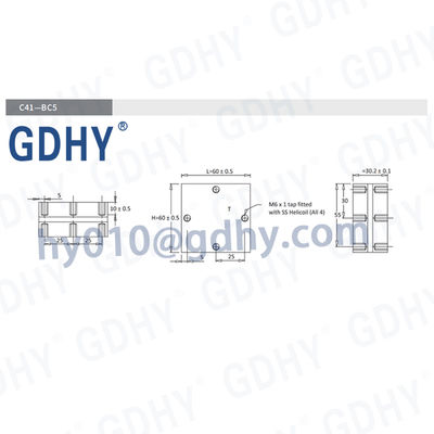 Water Cooled Resonant Capacitor 1.30uf 900v 400kvar