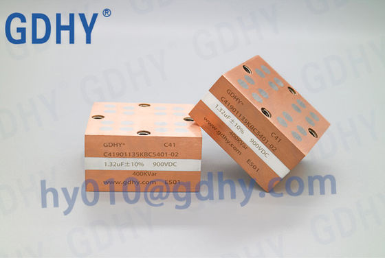 Water Cooled Resonant Capacitor 1.30uf 900v 400kvar