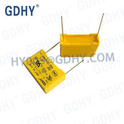 0.001uf 310VDC X2 Metalized Polyester Film Capacitor Box Shape